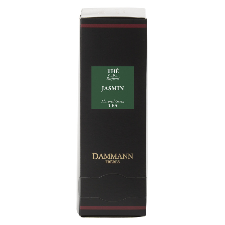 Чай зеленый ароматизированный Dammann в шелковых пакетах Jasmin de Chine Жасмин, коробка 24 шт чай зелёный shennun с жасмином 200 г