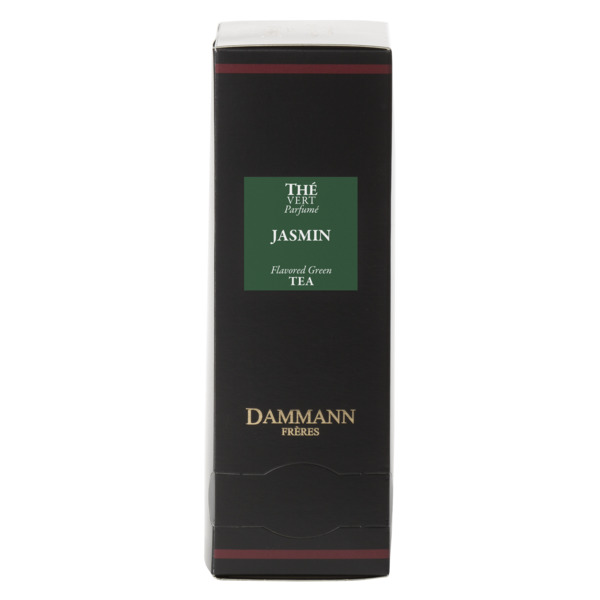 Чай зеленый ароматизированный DAMMANN в шелковых пакетах Jasmin de Chine Жасмин, коробка 24 шт
