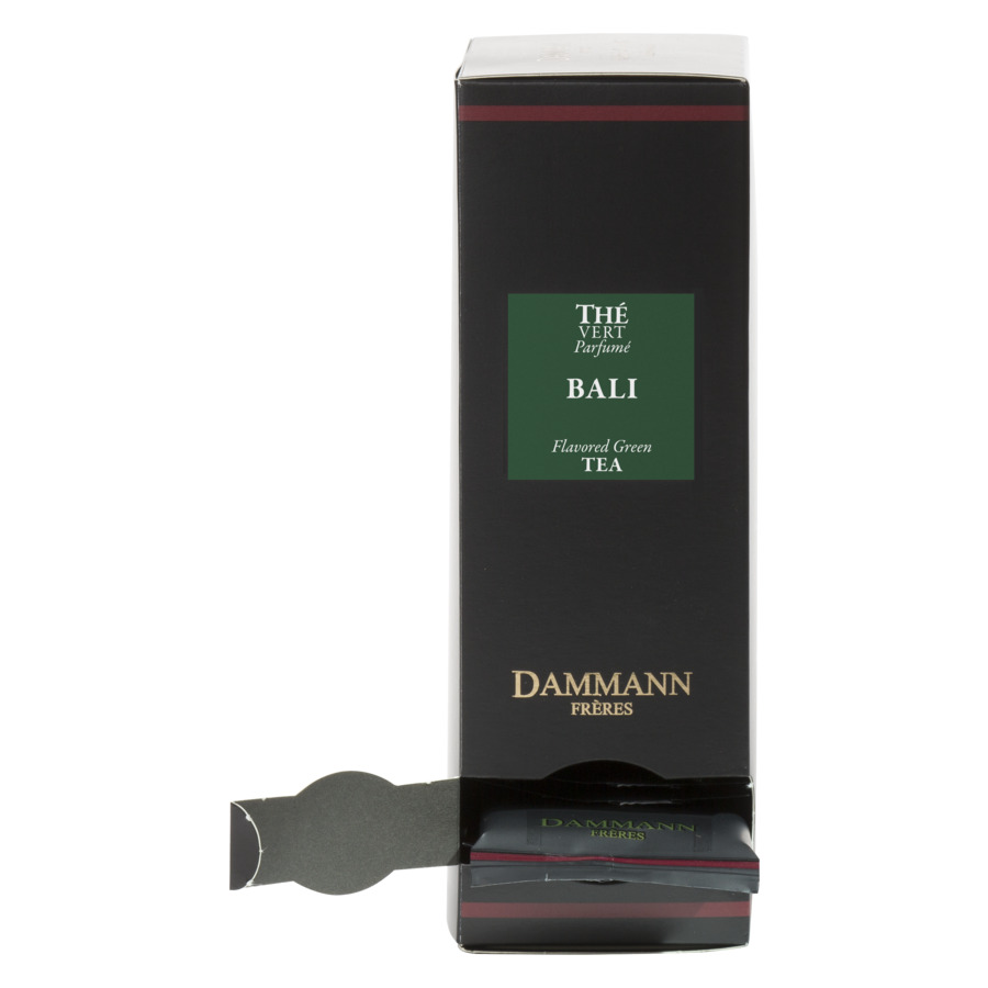 Чай зеленый ароматизированный в шелковых пакетах DAMMANN Bali 24 шт