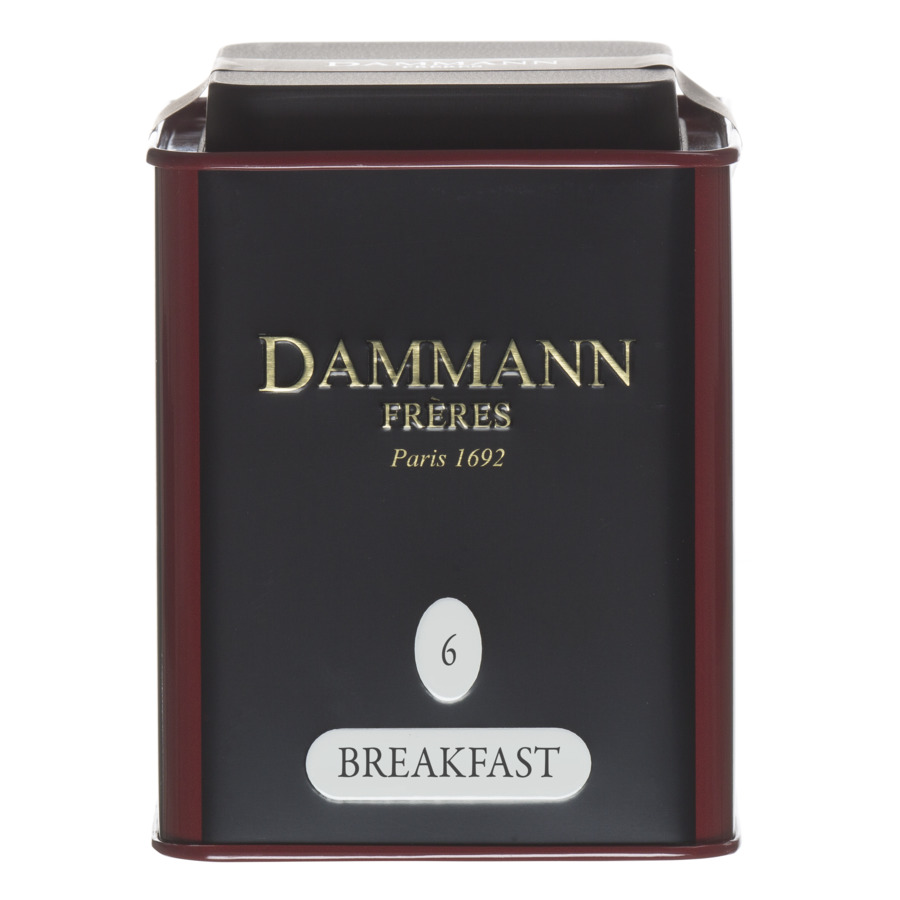 Чай черный DAMMANN THE BREAKFAST/ Завтрак, жестяная банка 100 гр чай dammann freres altitude высота черный листовой 100 гр
