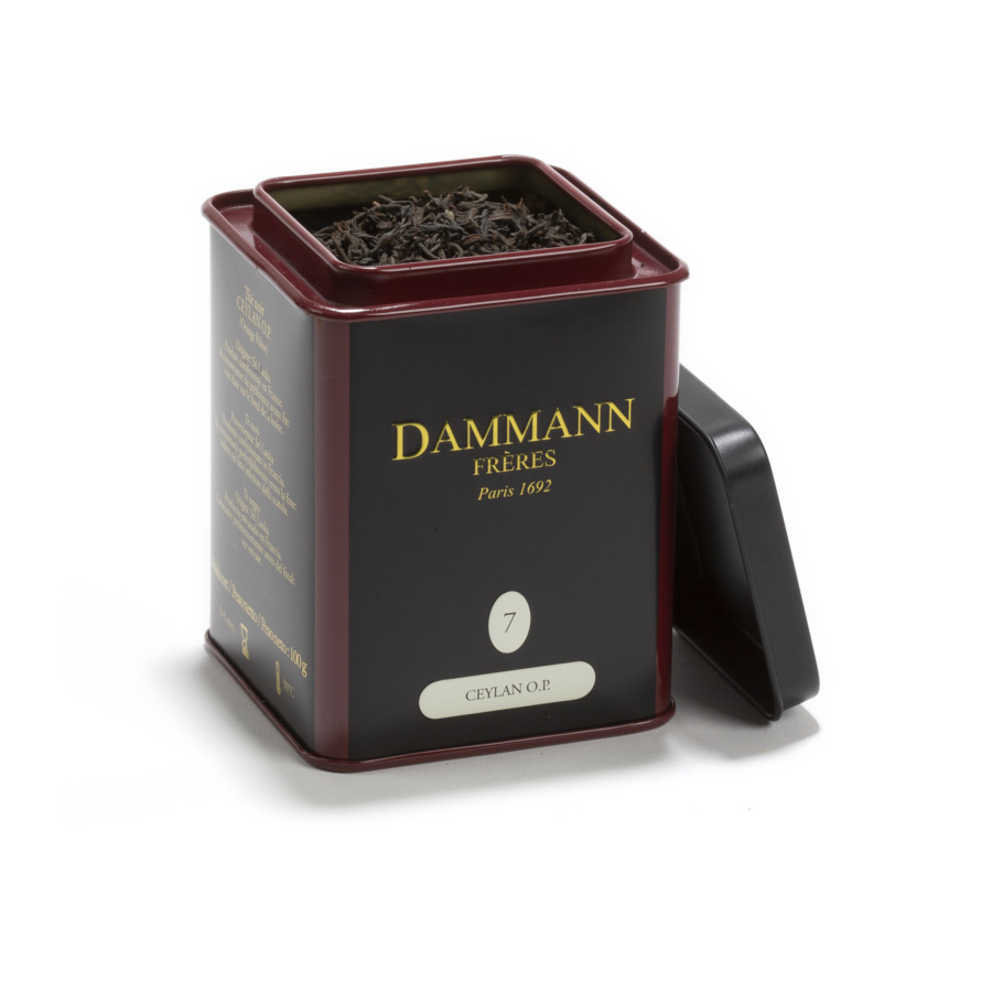 Чай черный DAMMANN The Ceylan OP/ Цейлон жестяная банка 100 гр