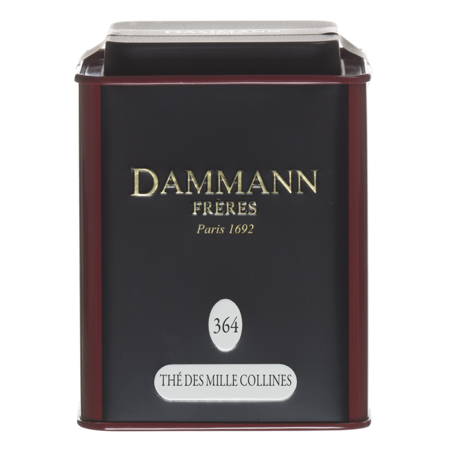 Чай черный ароматизированный листовой DAMMANN The Mille Collines 150 г, п/к