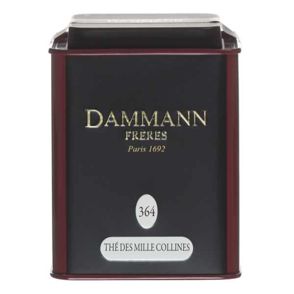 Чай черный ароматизированный DAMMANN The Mille Collines/ Тысяча холмов, жестяная банка 150 гр