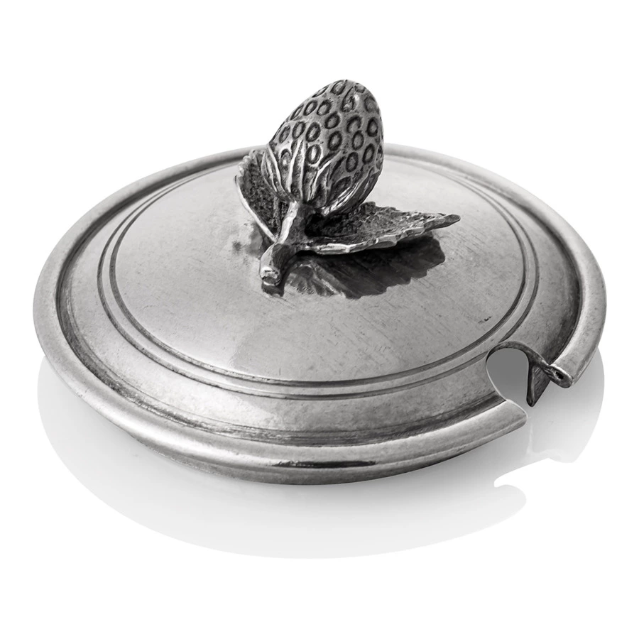 Банка для меда и джема с ложкой Vagabond House Клубника 360 мл, стекло