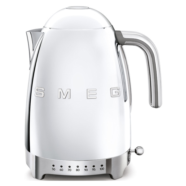 Чайник электрический с регулируемой температурой SMEG KLF04SSEU полированная нержавеющая сталь