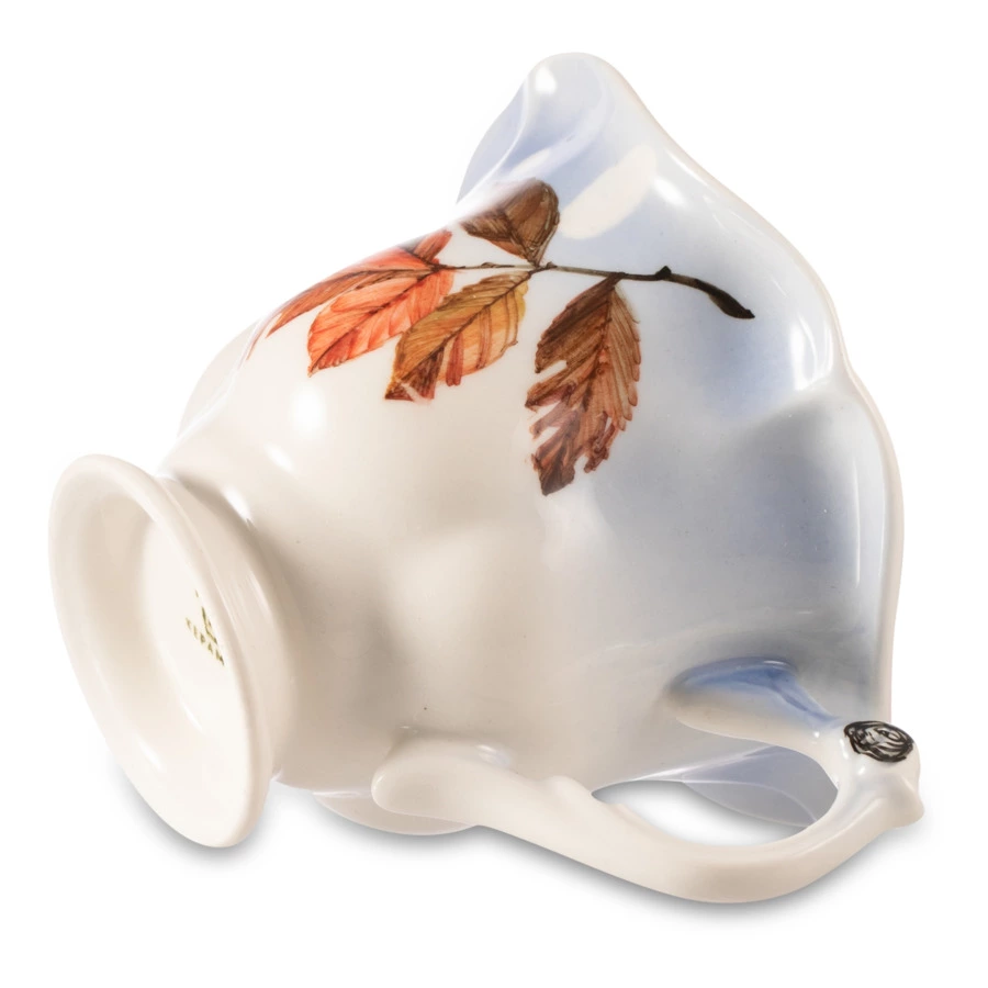 Сервиз Тет-а-Тет Терра керамос Снегири, фарфор, подглазурная роспись