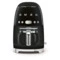Капельная кофеварка SMEG DCF02BLEU 1050 Вт, кувшин 1,25 л, с подогревом, черный