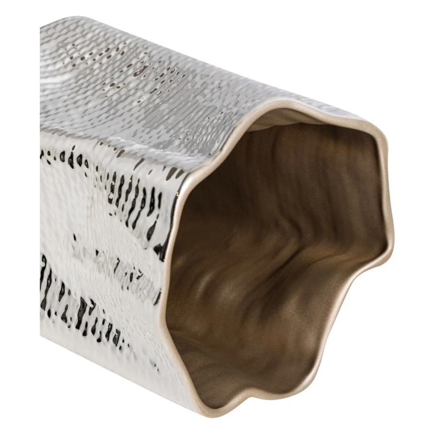 Ваза Argenesi Vesta 25 см, керамика, песочный