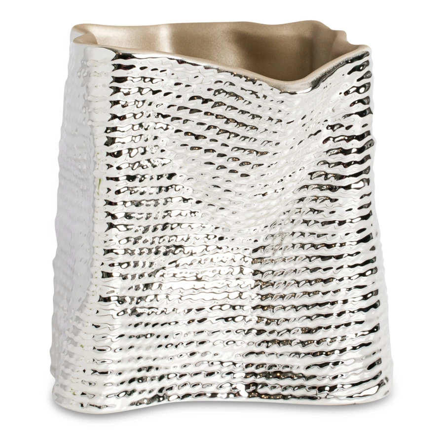 Ваза Argenesi Vesta 17 см, керамика, песочный