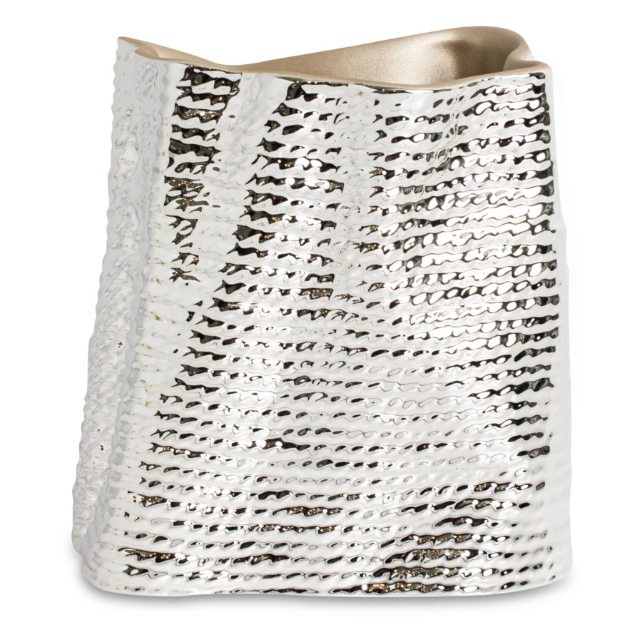 Ваза Argenesi Vesta 17 см, керамика, песочный