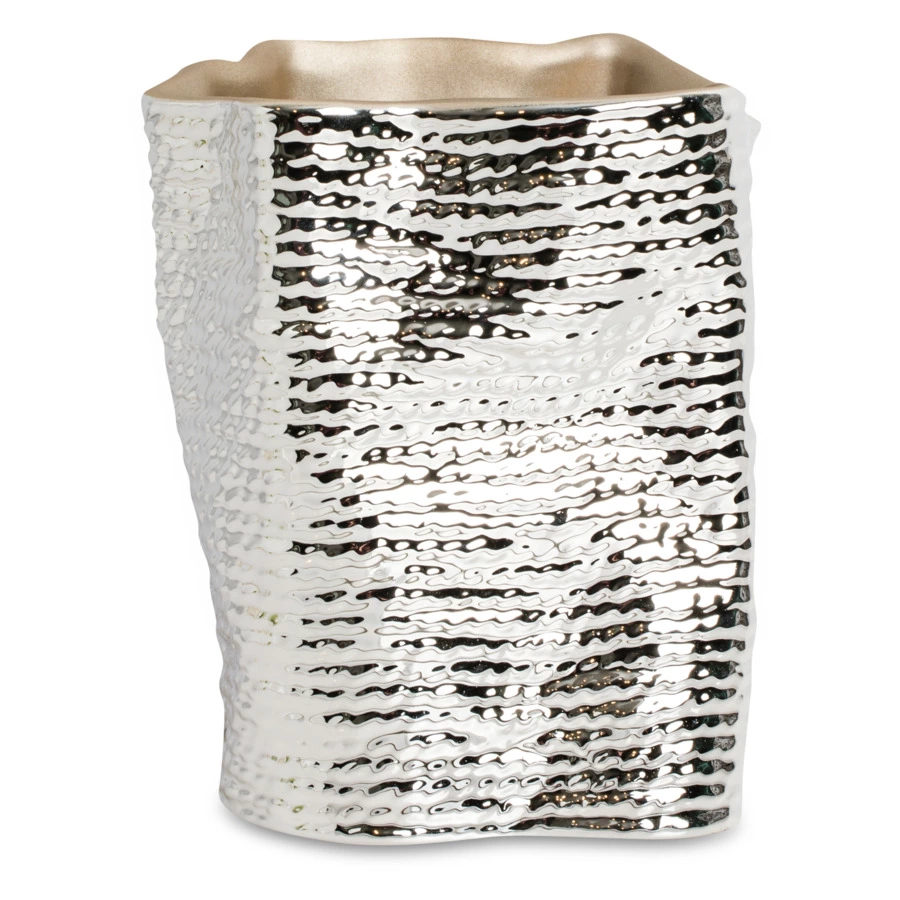 Ваза Argenesi Vesta 17 см, керамика, песочный