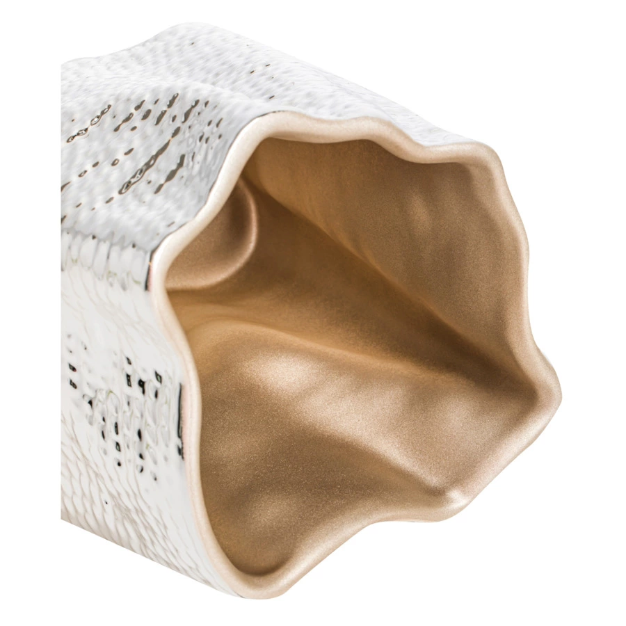 Ваза Argenesi Vesta 17 см, керамика, песочный