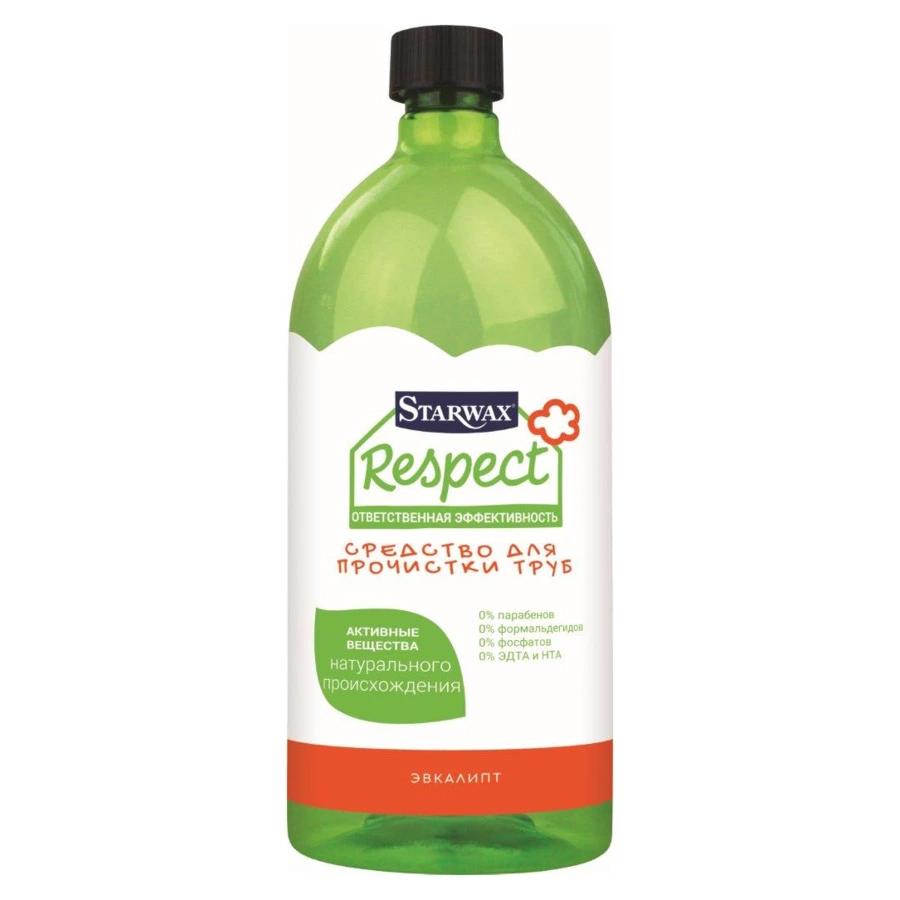 Средство для прочистки труб Respect, 1 л