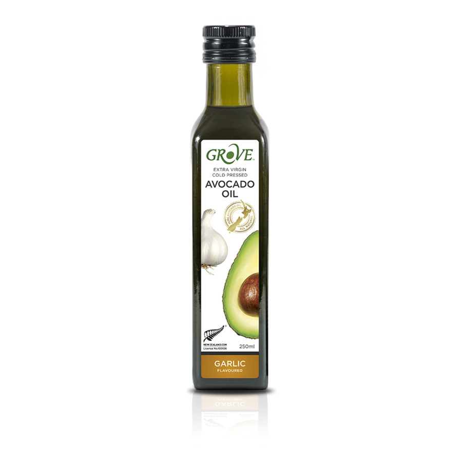 Масло авокадо с ароматом чеснока Grove Avocado Oil Extra Virgin 250 мл