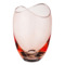 Ваза Bohemia Crystal Гондола 25,5 см, стекло, красная