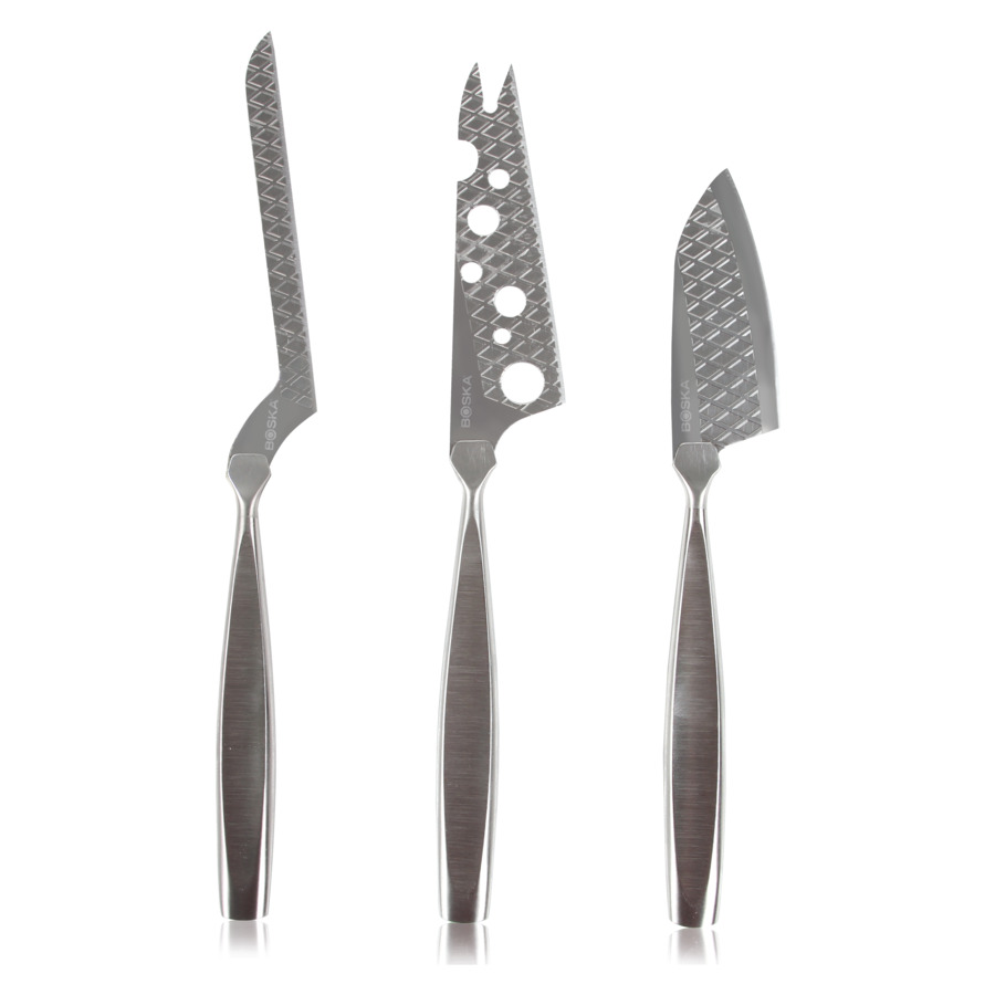 Набор ножей для всех видов сыра Boska Монако+ 3 шт, №3-11см, №4-10см, №9-7,5см, сталь, п/к набор ножей для сыра maxwell