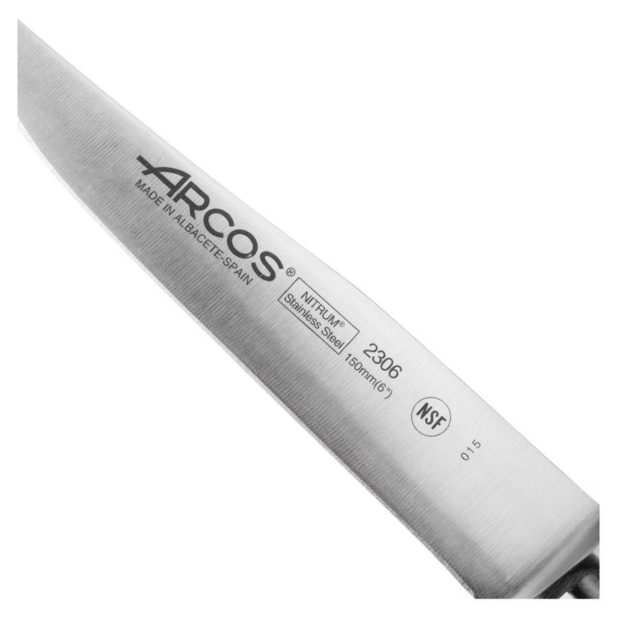 Нож кухонный универсальный Arcos Riviera Blanca 15см, кованая сталь, (белый)