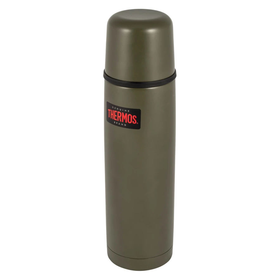 Термос THERMOS FBB-1000AG, 1 л, сталь нержавеющая, зеленый, п/к (673473)