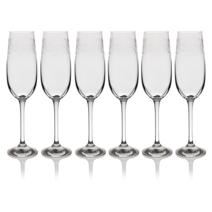 Набор фужеров для шампанского Paul Nagel Лукка 180мл, 6шт., п/у стакан для воды paul nagel лукка 300 мл