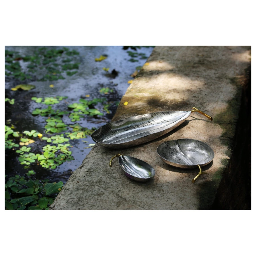 Чаша Michael Aram Миндаль Сады Лоди 18 см, сталь нержавеющая