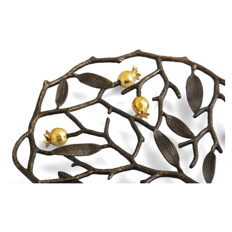 Подставка под горячее Michael Aram Гранат 23 см, латунь