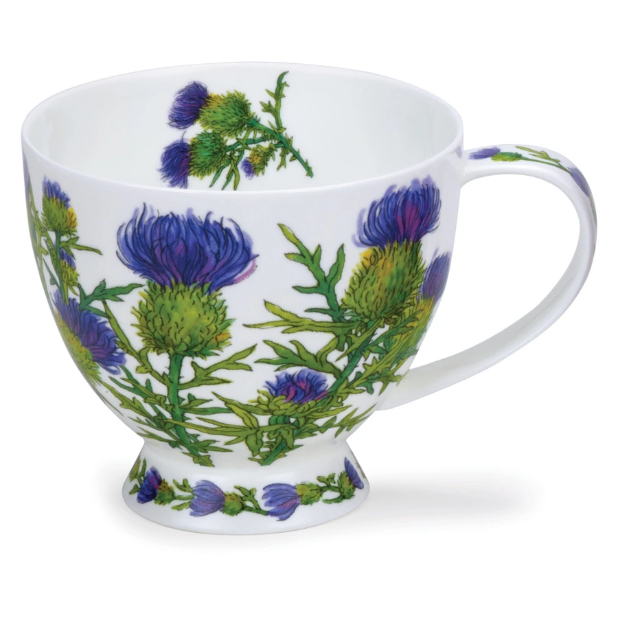 Кружка Dunoon Шотландская расторопша Скай 450 мл, фарфор костяной