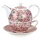 Набор чайный Dunoon Ромашки Эгоист 500 мл, фарфор костяной, розовый
