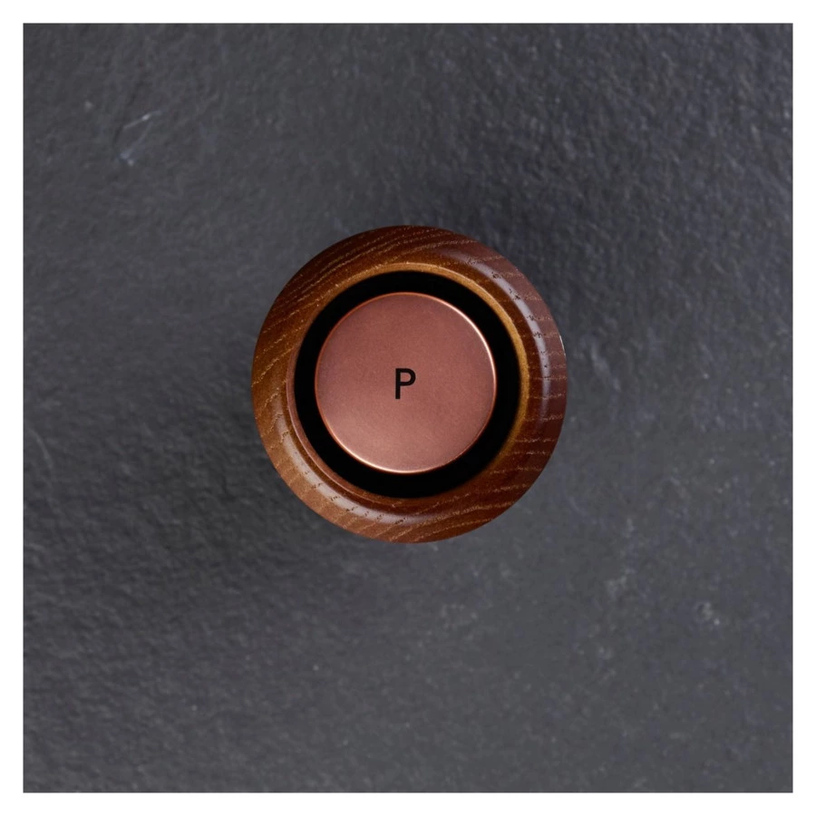 Набор мельниц для соли и перца Cole & Mason Lyndhurst Chestnut & Rose Gold 18,5 см, 2 шт