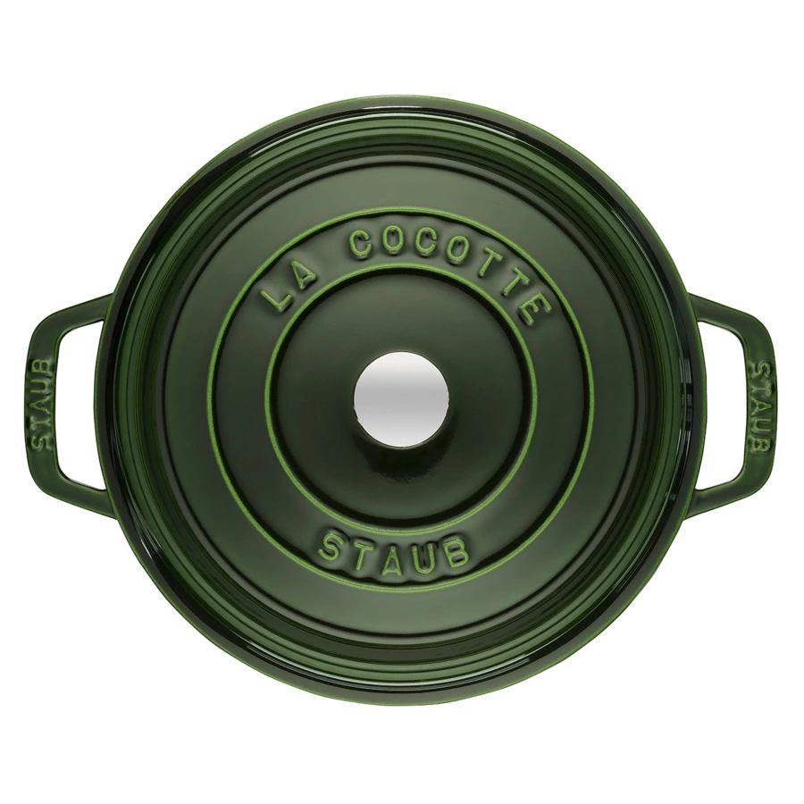Кокот Staub La Cocotte 20см, 2,2 л, чугун, зеленый базилик