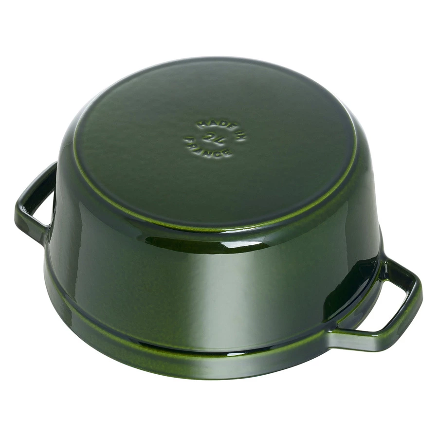 Кокот Staub La Cocotte 20см, 2,2 л, чугун, зеленый базилик