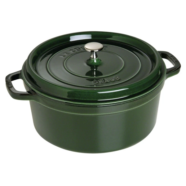 Кокот Staub La Cocotte 28см, 6,7л, чугун, зеленый базилик