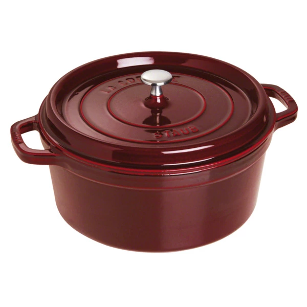 Кокот Staub La Cocotte 28см, 6,7л, чугун, гранатовый