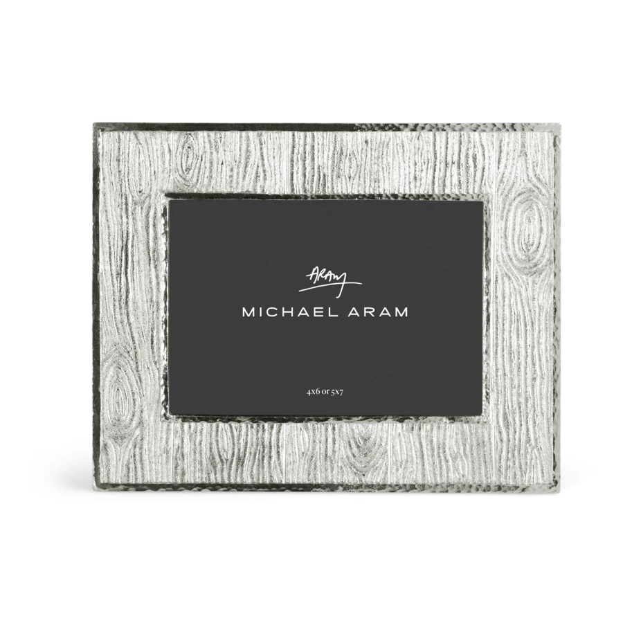 Рамка для фото Michael Aram Плющ и дуб 13х18 см, сталь нержавеющая