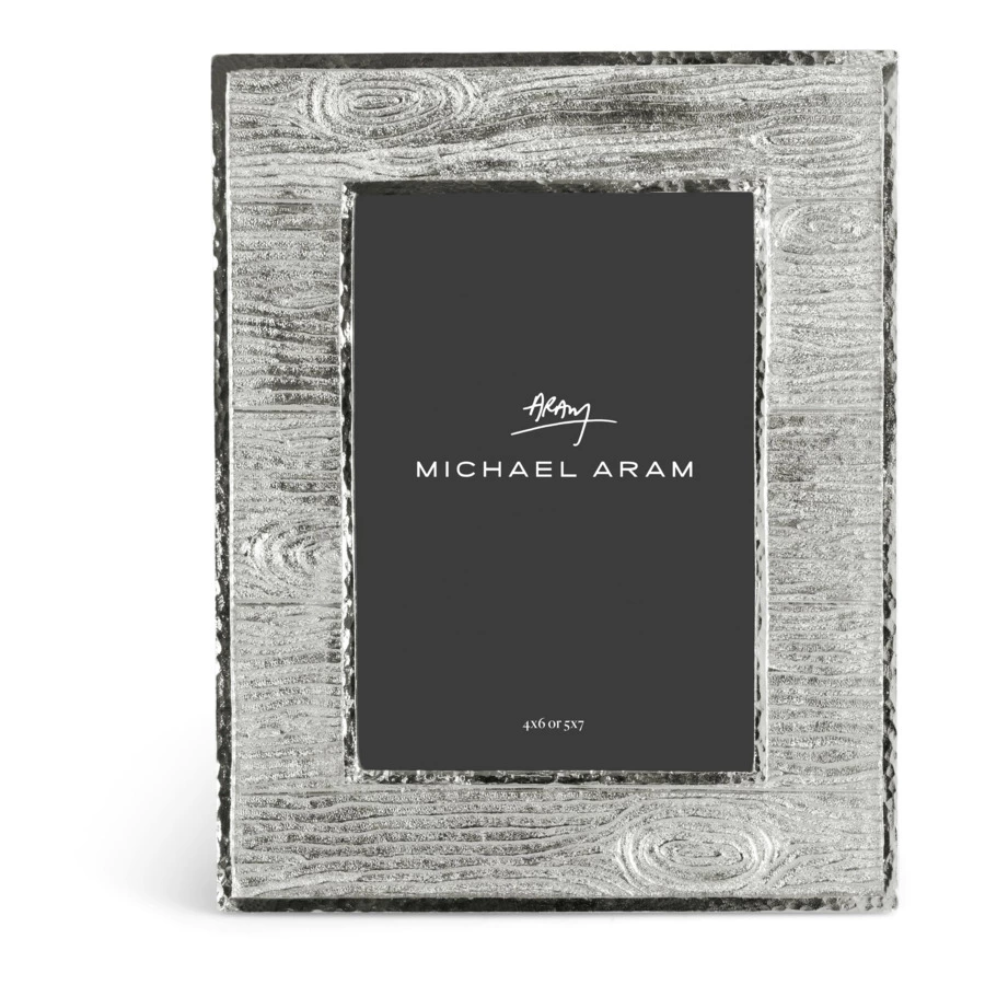 Рамка для фото Michael Aram Плющ и дуб 13х18 см, сталь нержавеющая