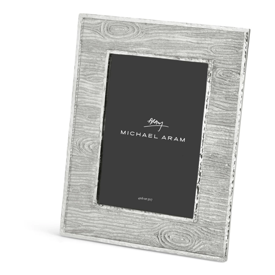 Рамка для фото Michael Aram Плющ и дуб 13х18 см, сталь нержавеющая