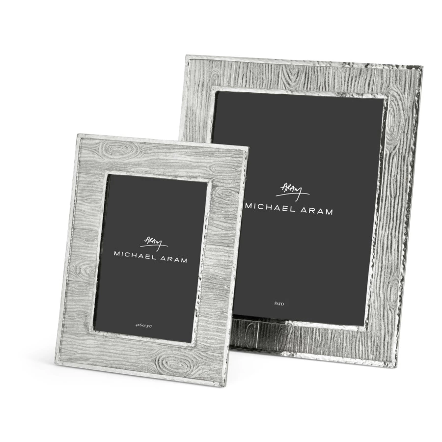 Рамка для фото Michael Aram Плющ и дуб 13х18 см, сталь нержавеющая