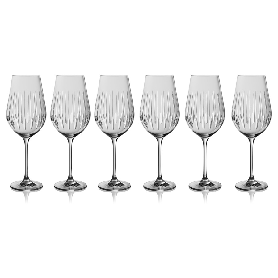 Набор бокалов для красного вина Cristal de Paris Люксор 470 мл, 6 шт набор бокалов для белого вина cristal de paris люксор 350 мл 6 шт