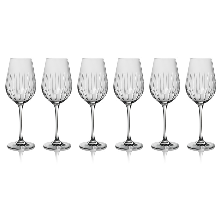 Набор бокалов для белого вина Cristal de Paris Люксор 350 мл, 6 шт набор бокалов для белого вина cristal de paris люксор 350 мл 6 шт