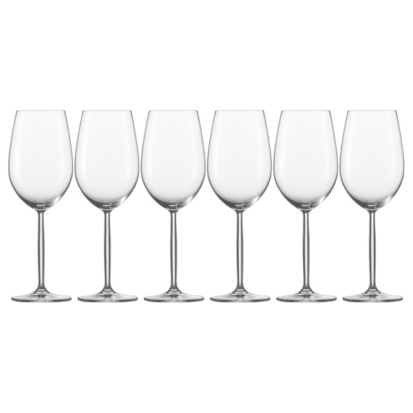 Набор из 6 бокалов для красного вина Schott Zwiesel Дива Бордо 591 мл
