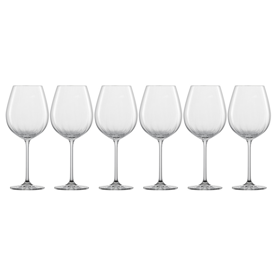 набор бокалов для вина zwiesel glas вкус на 6 персон 18 предметов п к Набор бокалов для красного вина Zwiesel Glas Призма 613 мл, 6 шт
