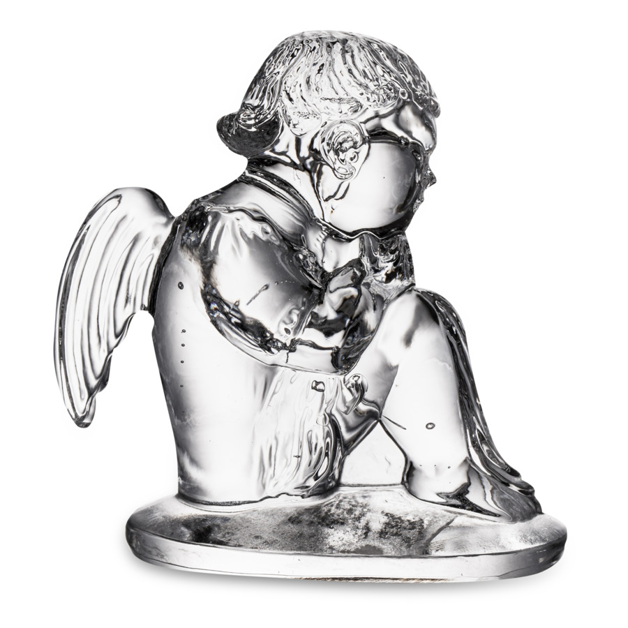 Скульптура ГХЗ Ангелочек 7,8 см, хрусталь
