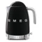 Чайник с регулировкой температуры SMEG KLF04BLEU 1,7 л , черный
