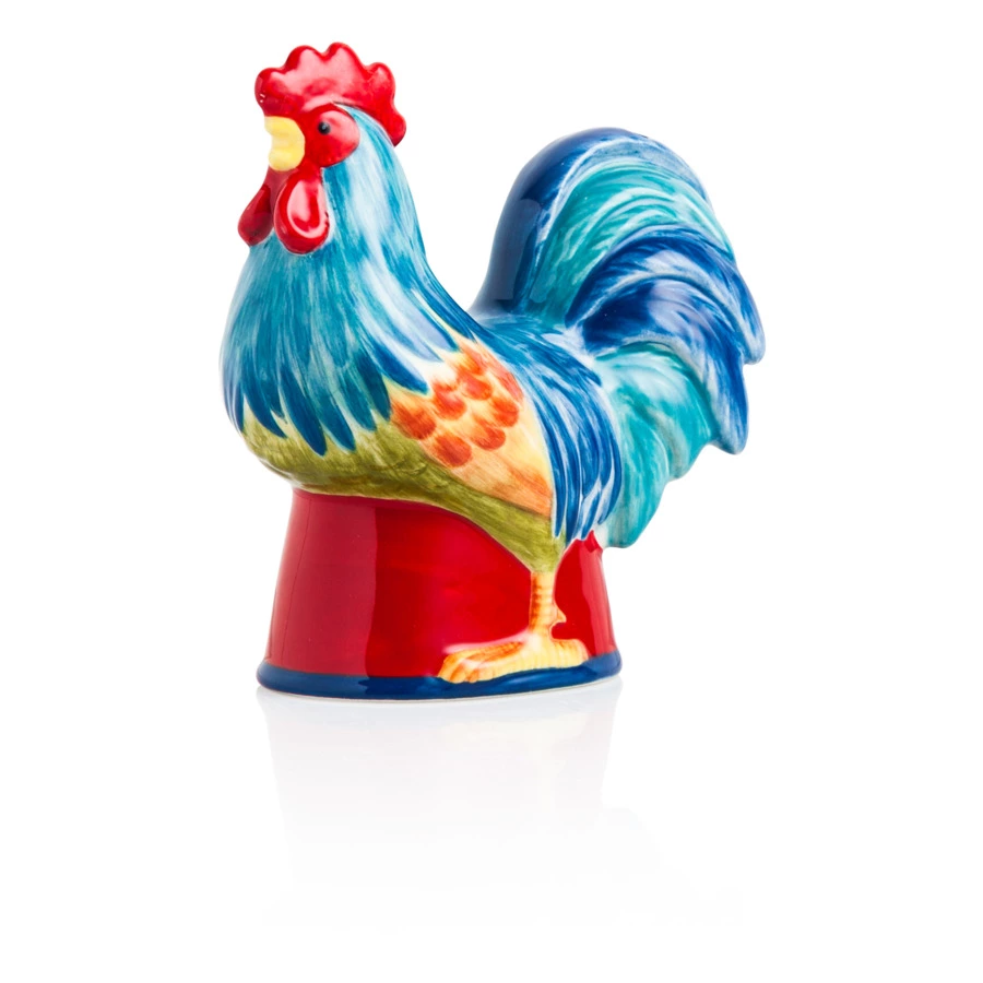 Набор для соли и перца 3D Certified Int. Петух 11 см, керамика