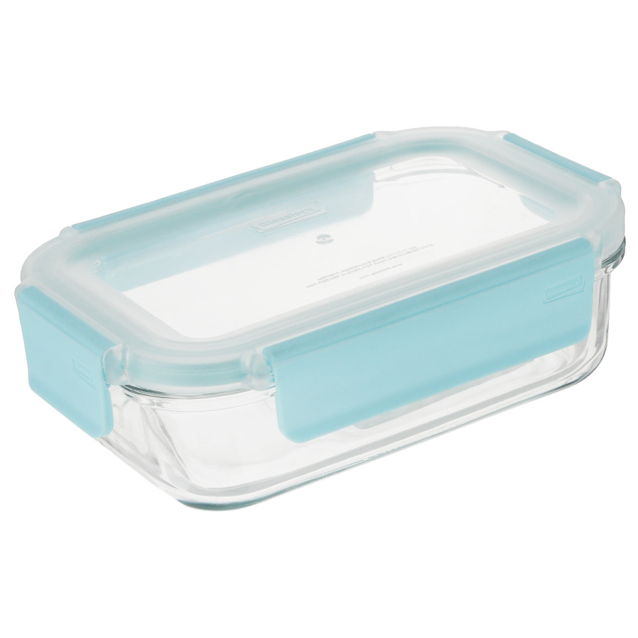 Контейнер Glasslock 400мл (синий) контейнер для еды glasslock rgt 24w