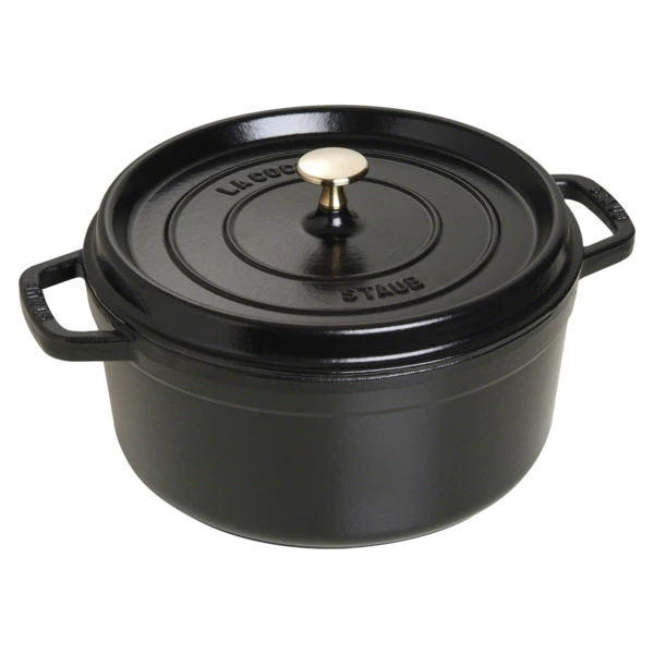 Кокот Staub La Cocotte 26 см, 5,2 л, чугун, черный