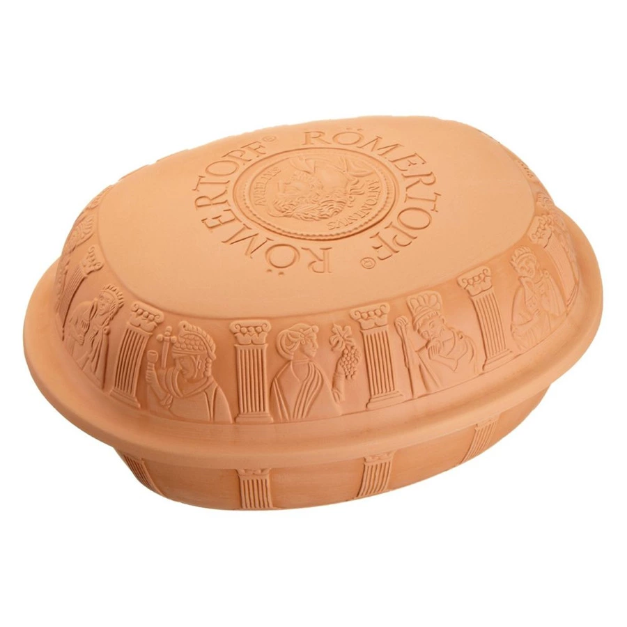 Блюдо для запекания с крышкой овальное ROEMERTOPF "Jubilee"  40х27см (на 3,5кг мяса)