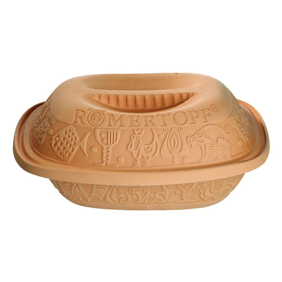 Блюдо для запекания с крышкой овальное ROEMERTOPF "Klassiker"  40х28см (на 1,5кг мяса)