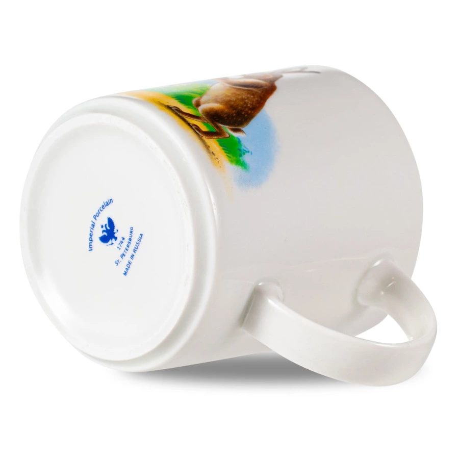 Кружка ИФЗ Стандарт В гости с подарком 370 мл, фарфор твердый