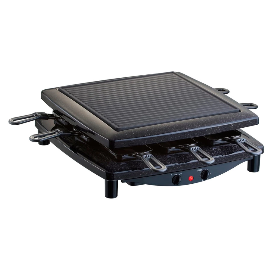 Раклетница с 2 пластинами для гриля на 8 персон Steba RC 3 plus 28х28 см