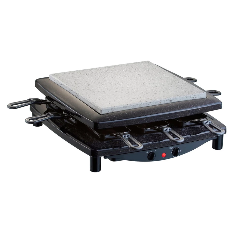 Раклетница с 2 пластинами для гриля на 8 персон Steba RC 3 plus 28х28 см